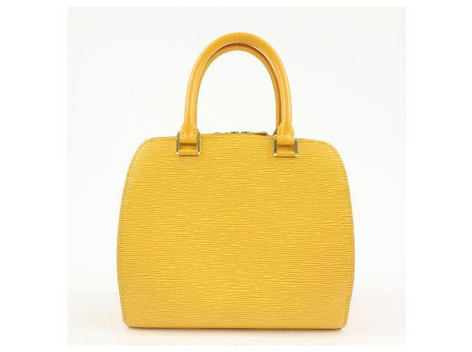 Borsa a mano Louis Vuitton Epi Epi Leather Pont Neuf Jaune M52059 - vista 2