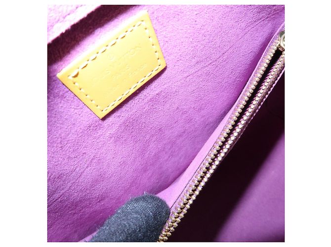 Borsa a mano Louis Vuitton Epi Epi Leather Pont Neuf Jaune M52059 - vista 21