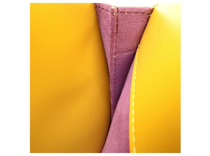 Borsa a mano Louis Vuitton Epi Epi Leather Pont Neuf Jaune M52059 - vista 24