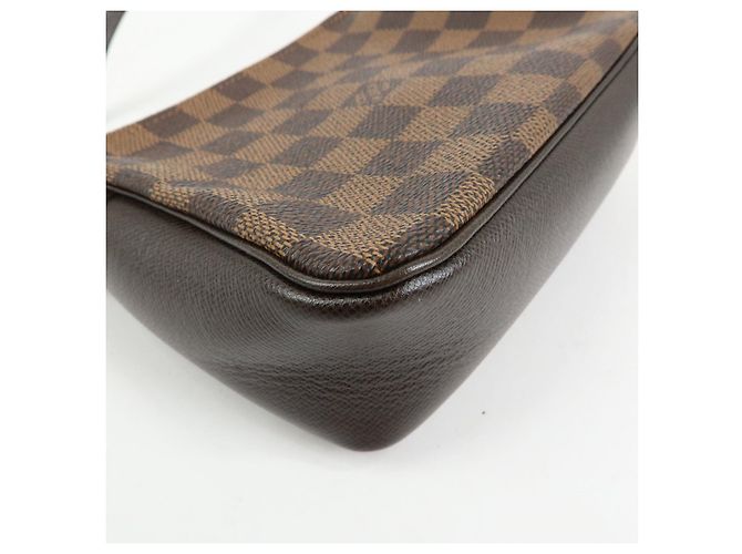 Louis Vuitton Damier Trousse Makeup Accessory Pouch Brown N51982 - vista 11