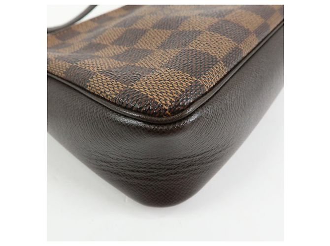 Louis Vuitton Damier Trousse Makeup Accessory Pouch Brown N51982 - vista 13