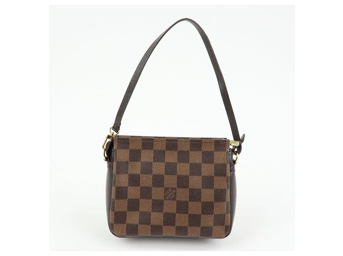 Louis Vuitton Damier Trousse Makeup Accessory Pouch Brown N51982 - vista 2