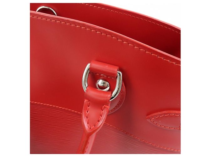 Borsa Tote Louis Vuitton Epi Passy PM Borsa a Mano Rouge M5926E - vista 10