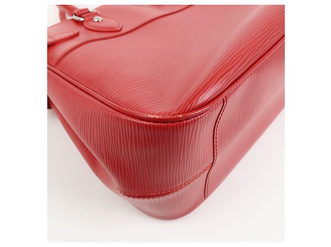 Borsa Tote Louis Vuitton Epi Passy PM Borsa a Mano Rouge M5926E - vista 12