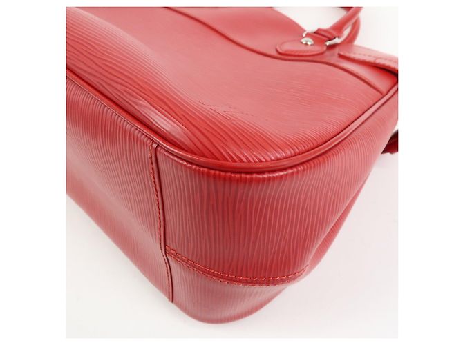 Borsa Tote Louis Vuitton Epi Passy PM Borsa a Mano Rouge M5926E - vista 13