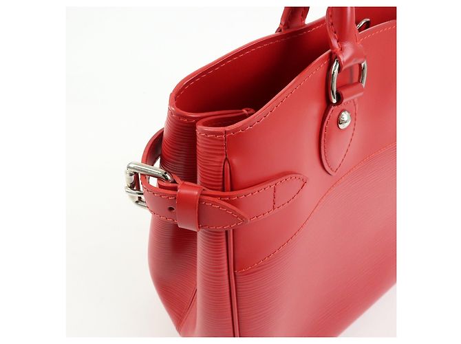 Borsa Tote Louis Vuitton Epi Passy PM Borsa a Mano Rouge M5926E - vista 18