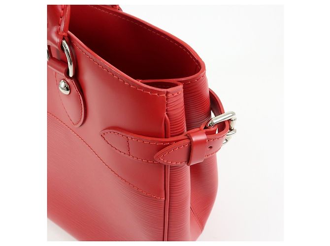 Borsa Tote Louis Vuitton Epi Passy PM Borsa a Mano Rouge M5926E - vista 19