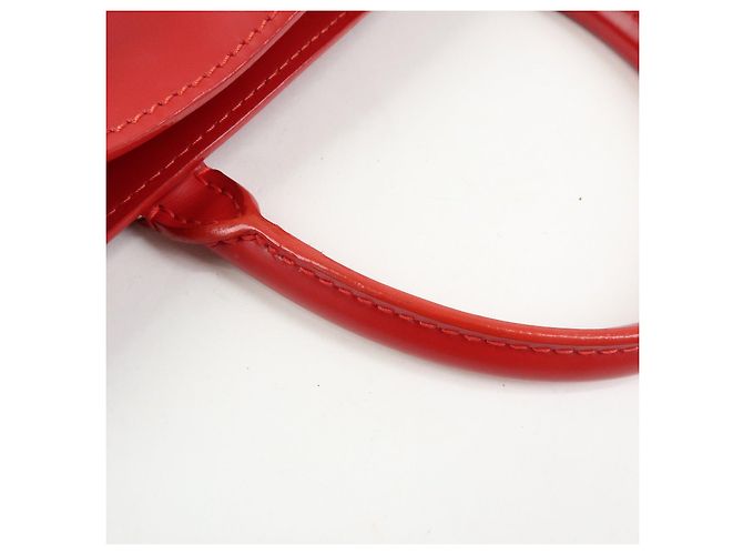 Borsa Tote Louis Vuitton Epi Passy PM Borsa a Mano Rouge M5926E - vista 8