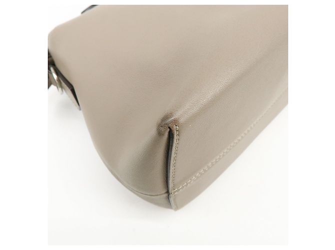 FENDI BY THE WAY Borsa a mano 2Way in pelle Medium Greige 8BL124 - vista 11