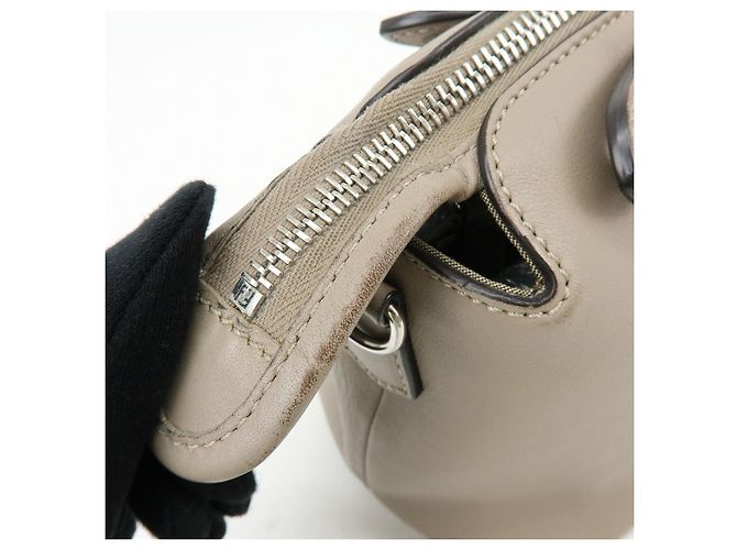 FENDI BY THE WAY Borsa a mano 2Way in pelle Medium Greige 8BL124 - vista 17