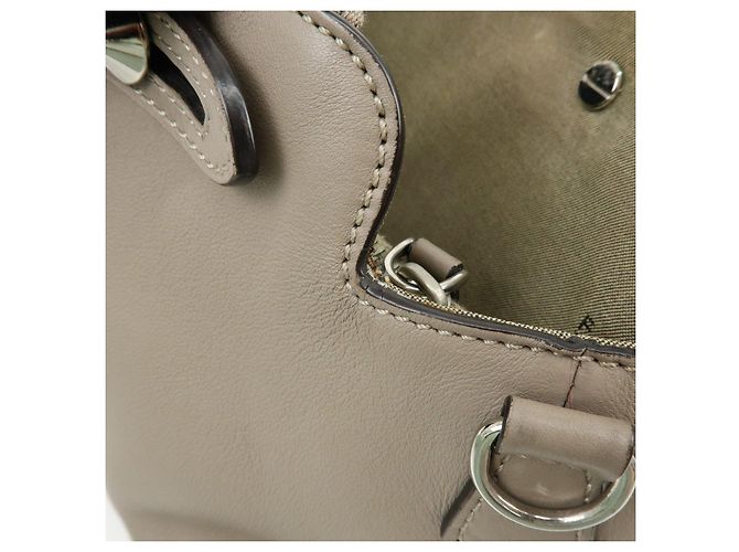 FENDI BY THE WAY Borsa a mano 2Way in pelle Medium Greige 8BL124 - vista 18