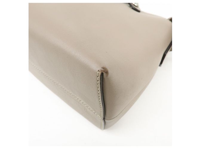 FENDI BY THE WAY Borsa a mano 2Way in pelle Medium Greige 8BL124 - vista 10