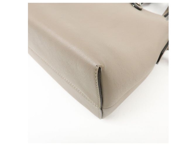 FENDI BY THE WAY Borsa a mano 2Way in pelle Medium Greige 8BL124 - vista 12