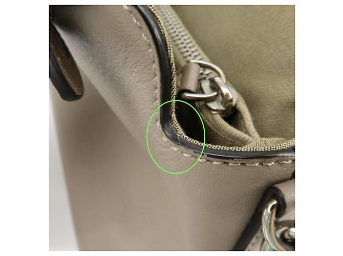 FENDI BY THE WAY Borsa a mano 2Way in pelle Medium Greige 8BL124 - vista 17
