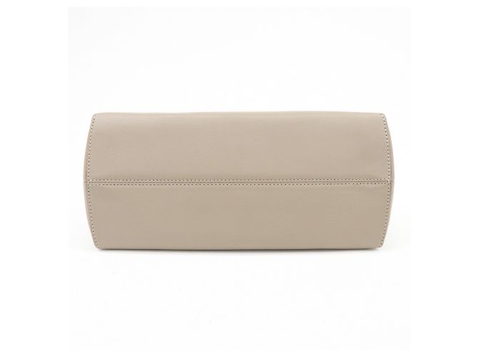 FENDI BY THE WAY Borsa a mano 2Way in pelle Medium Greige 8BL124 - vista 5