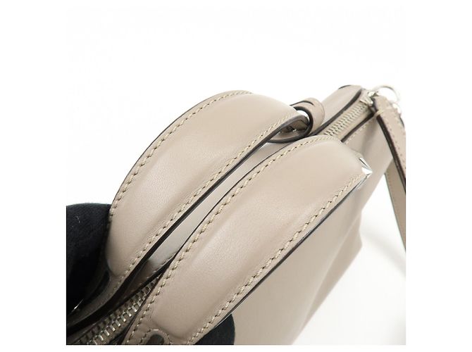 FENDI BY THE WAY Borsa a mano 2Way in pelle Medium Greige 8BL124 - vista 8
