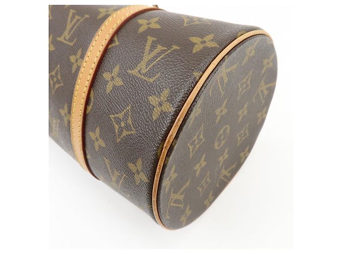 Borsa a mano Louis Vuitton Monogram Papillon 30 Marrone M51385 - vista 12