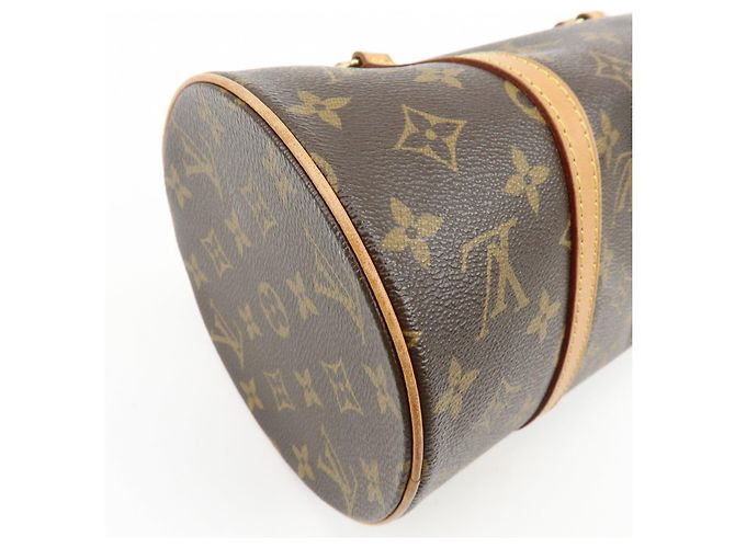 Borsa a mano Louis Vuitton Monogram Papillon 30 Marrone M51385 - vista 13