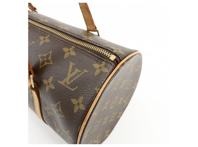 Borsa a mano Louis Vuitton Monogram Papillon 30 Marrone M51385 - vista 15