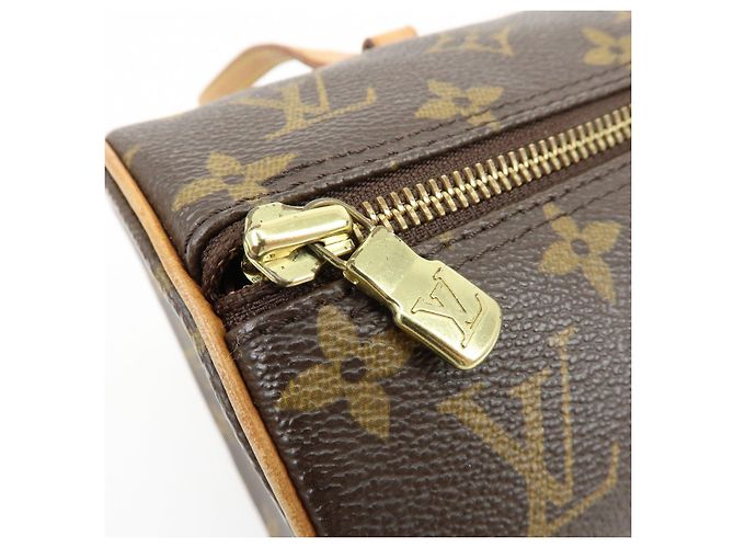 Borsa a mano Louis Vuitton Monogram Papillon 30 Marrone M51385 - vista 18