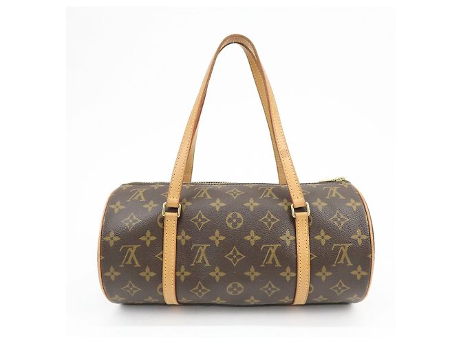 Borsa a mano Louis Vuitton Monogram Papillon 30 Marrone M51385 - vista 2