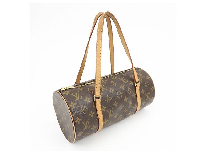 Borsa a mano Louis Vuitton Monogram Papillon 30 Marrone M51385 - vista 4