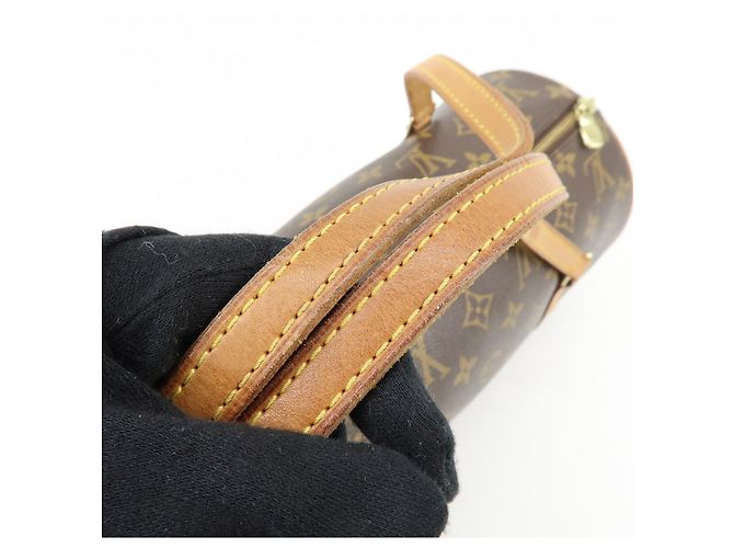 Borsa a mano Louis Vuitton Monogram Papillon 30 Marrone M51385 - vista 7