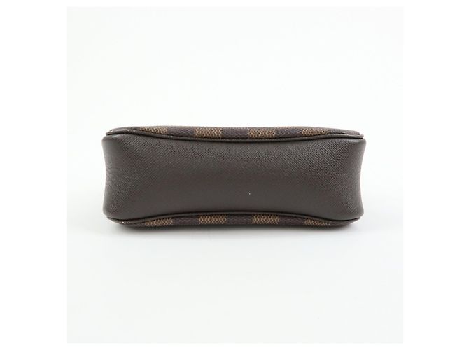 Louis Vuitton Damier Trousse Makeup Accessory Pouch Brown N51982 - vista 5