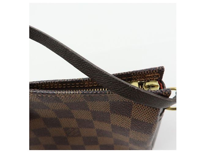 Louis Vuitton Damier Trousse Makeup Accessory Pouch Brown N51982 - vista 7