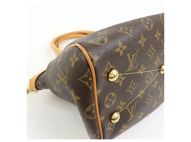 Louis Vuitton Monogram Tivoli PM Borsa a Mano Borsa a Tracolla Brown M40143 - vista 10