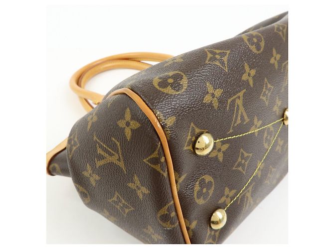 Louis Vuitton Monogram Tivoli PM Borsa a Mano Borsa a Tracolla Brown M40143 - vista 12