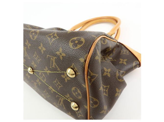 Louis Vuitton Monogram Tivoli PM Borsa a Mano Borsa a Tracolla Brown M40143 - vista 13