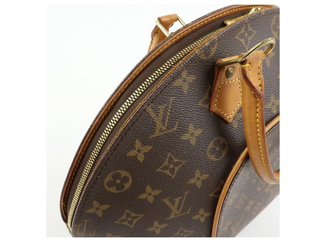 Borsa a mano Louis Vuitton Monogram Ellipse MM Brown M51126 - vista 14