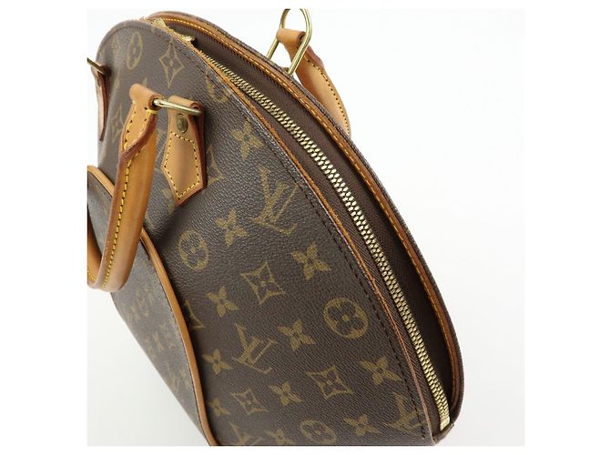 Borsa a mano Louis Vuitton Monogram Ellipse MM Brown M51126 - vista 15