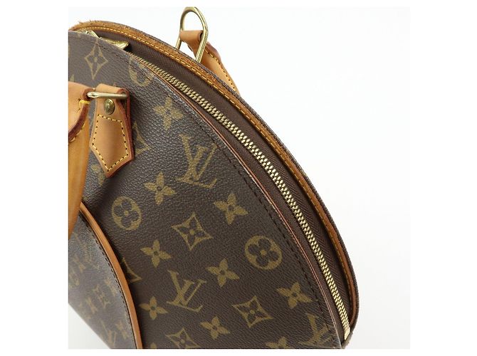 Borsa a mano Louis Vuitton Monogram Ellipse MM Brown M51126 - vista 17