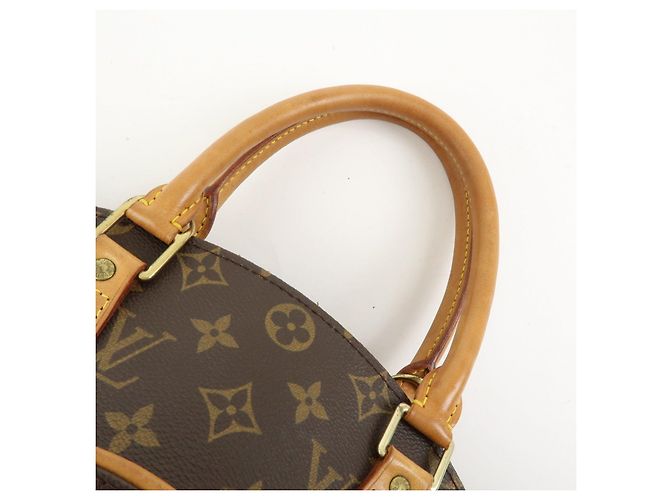 Borsa a mano Louis Vuitton Monogram Ellipse MM Brown M51126 - vista 6