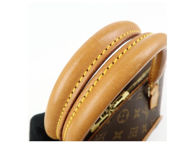 Borsa a mano Louis Vuitton Monogram Ellipse MM Brown M51126 - vista 7