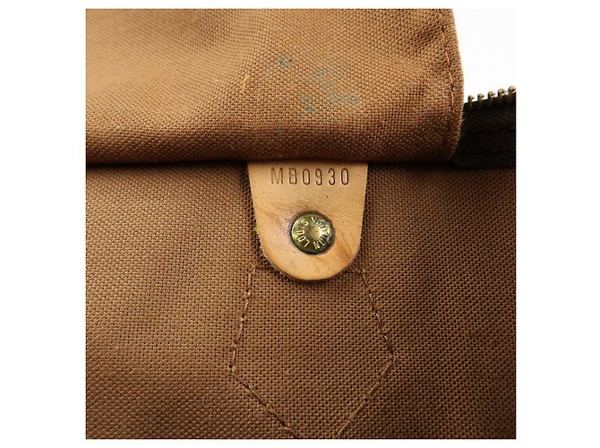Louis Vuitton Monogram Speedy 40 Borsa a Mano Borsa Boston Marrone M41522 - vista 24