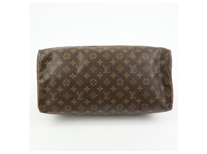 Louis Vuitton Monogram Speedy 40 Borsa a Mano Borsa Boston Marrone M41522 - vista 5