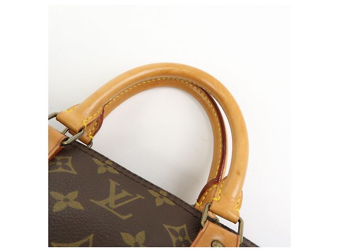 Louis Vuitton Monogram Speedy 40 Borsa a Mano Borsa Boston Marrone M41522 - vista 6