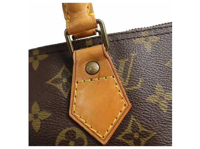 Louis Vuitton Monogram Speedy 40 Borsa a Mano Borsa Boston Marrone M41522 - vista 7