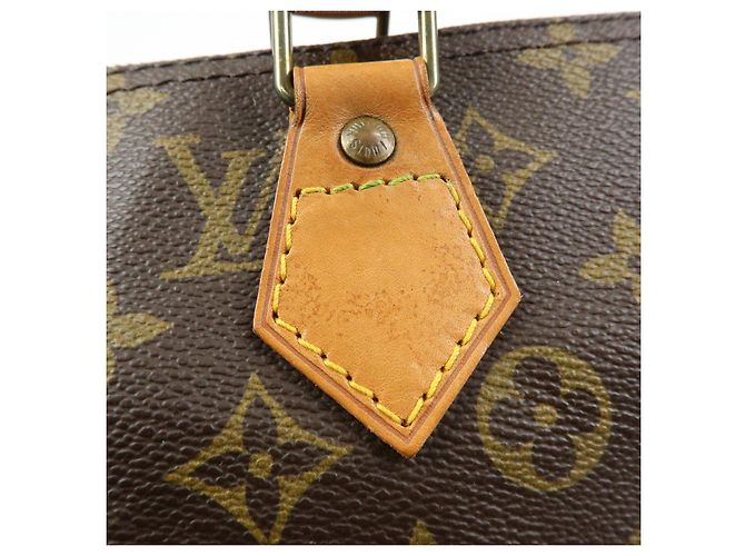 Louis Vuitton Monogram Speedy 40 Borsa a Mano Borsa Boston Marrone M41522 - vista 8