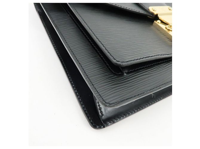 Louis Vuitton Epi Monceau 2Way Shoulder Bag Hand Bag Noir M52122 - vista 10