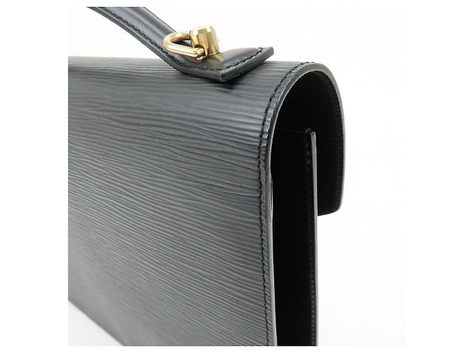 Louis Vuitton Epi Monceau 2Way Shoulder Bag Hand Bag Noir M52122 - vista 14