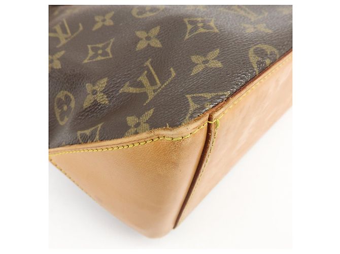 Louis Vuitton Monogram Cabas Piano Tote Bag Hand Bag Brown M51148 - vista 12