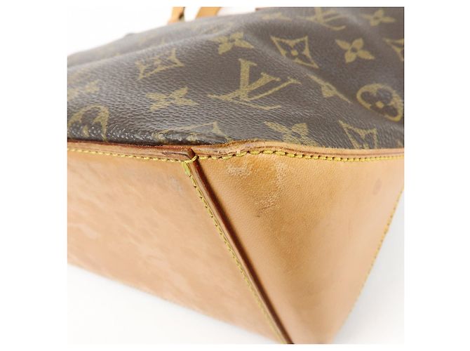 Louis Vuitton Monogram Cabas Piano Tote Bag Hand Bag Brown M51148 - vista 15
