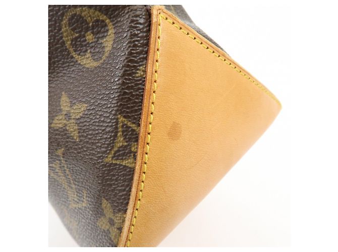 Louis Vuitton Monogram Cabas Piano Tote Bag Hand Bag Brown M51148 - vista 16
