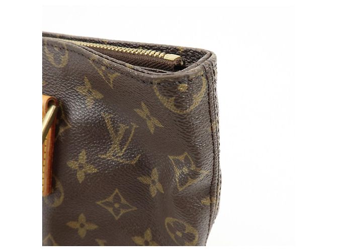 Louis Vuitton Monogram Cabas Piano Tote Bag Hand Bag Brown M51148 - vista 17