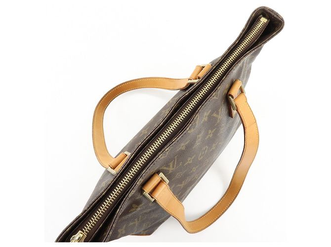 Louis Vuitton Monogram Cabas Piano Tote Bag Hand Bag Brown M51148 - vista 20