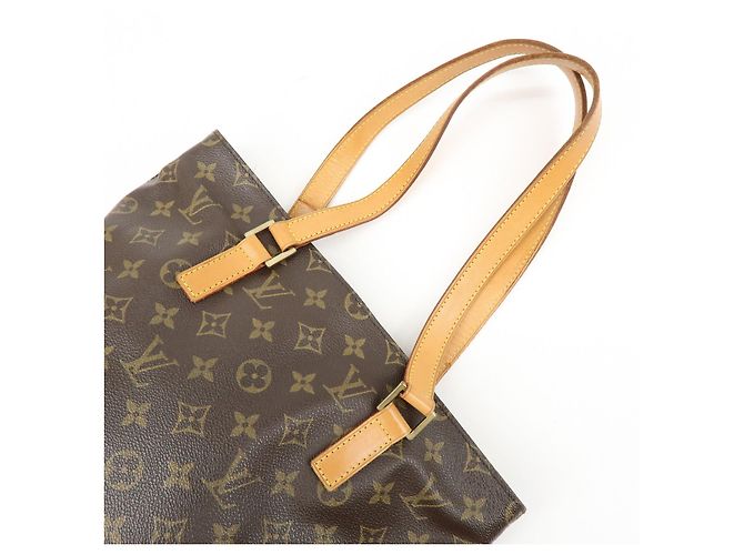 Louis Vuitton Monogram Cabas Piano Tote Bag Hand Bag Brown M51148 - vista 6